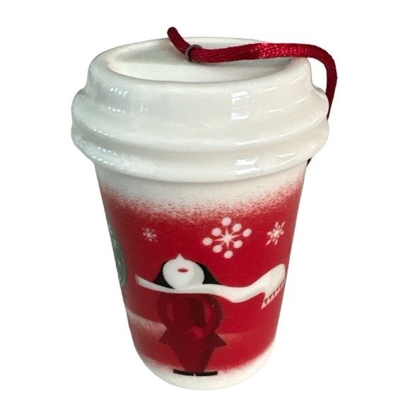 Starbucks Multicolor 2010 Collectible Mini Coffee Cup Tumbler Holiday Ornament - Picture 3 of 6